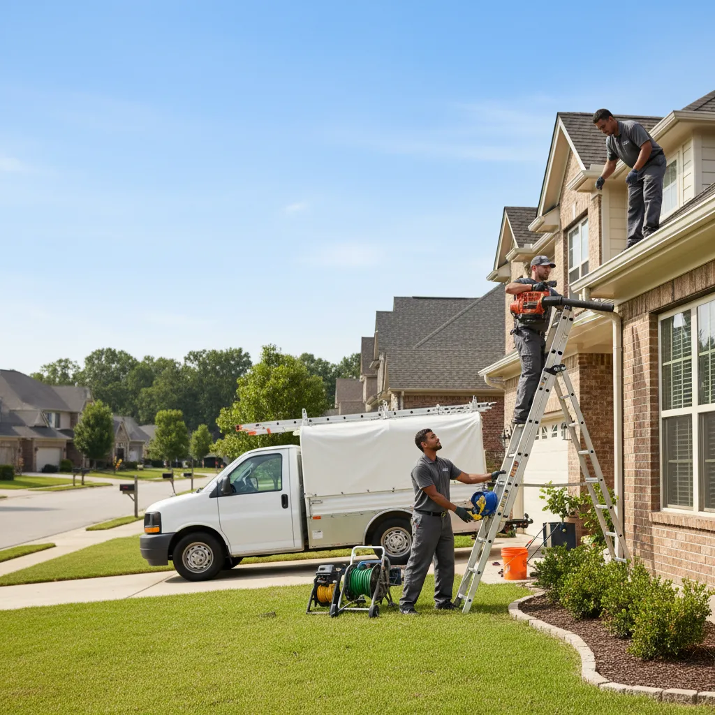 Home Gutter Service in Friendswood, TX near me